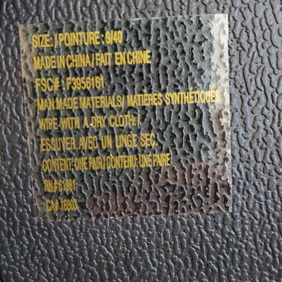 New Womens Black Boots sz 9 - Picture 2 of 3